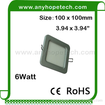 Ultra thin thickness 26mm 6W cheap led ceiling light